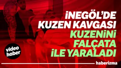 Bursa’nın İnegöl ilçesinde iki kuzen arasında çıkan kavgada 1 kişi