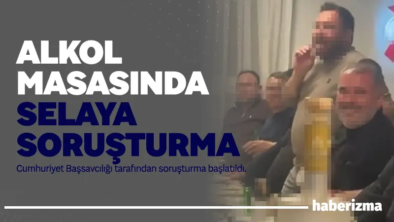 Burdur’da alkol içilen masada sela okumasına ilişkin konuyla ilgili Burdur