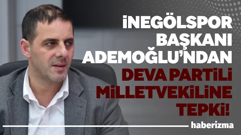 Sultan Su İnegölspor Kulüp Başkanı Kani Ademoğlu, Karacabey Belediyespor karşısında