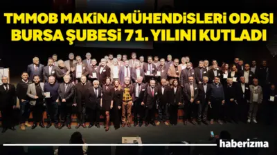 Meslekte 60., 50., 40. ve 25. Yılını Dolduran Üyelere Onur