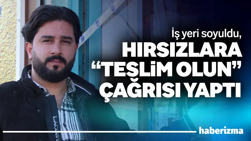 Adana’da parke taşıyla camı kırılıp dükkanından telefon, tablet ve akıllı