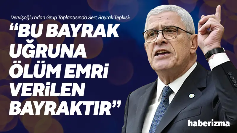 İYİ Parti Genel Başkanı Müsavat Dervişoğlu, Nusaybin’de Türk bayrağına yönelik