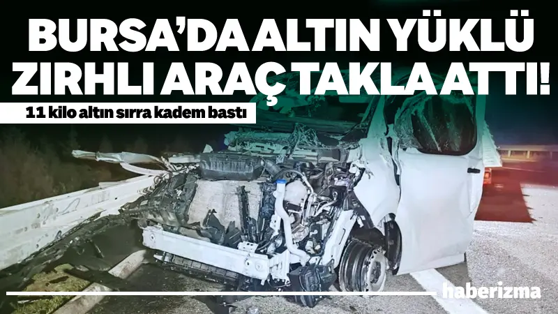 Bursa’nın Karacabey ilçesi yakınlarında kuyumcudan alınan altınları taşımak üzere yola