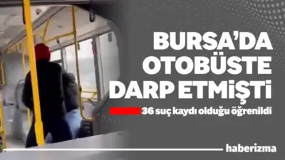 Bursa’da belediye otobüsünde tartıştığı genci tekme tokat darbeden şüpheli, polis