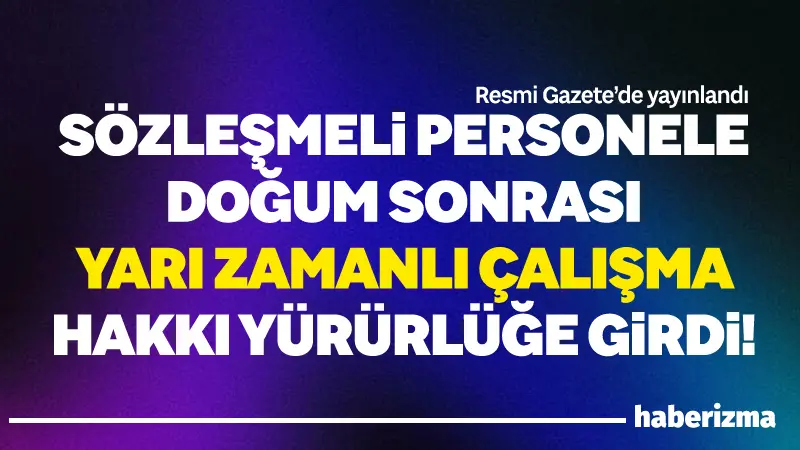 Aile ve Sosyal Hizmetler Bakanı Mahinur Özdemir Göktaş, doğum ve