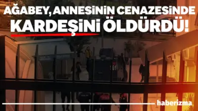 Kağıthane’de bir kişi, annesinin cenazesinde kardeşini silahla vurarak öldürdü. Şahıs