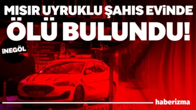 Bursa’nın İnegöl ilçesinde meydana gelen olayda yalnız yaşayan Mısır uyruklu
