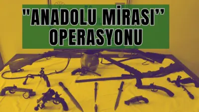 Bursa’nın Osmangazi ilçesinde jandarma tarafından düzenlenen operasyonda, çok sayıda tarihi