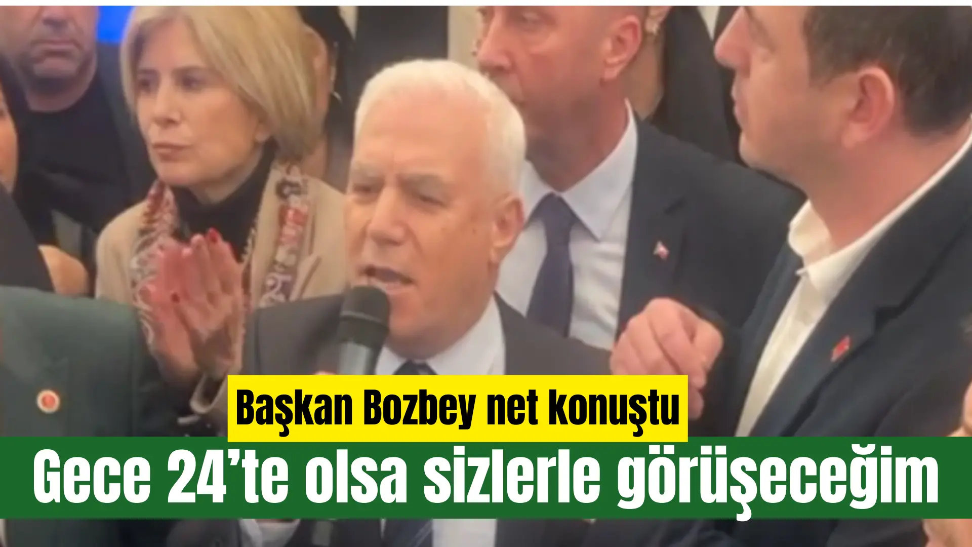 Bursa Büyükşehir Belediye Başkanı Mustafa Bozbey, kendisine yönelik fiziki saldırı