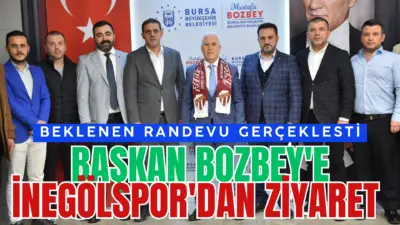 Günlerdir beklenen Bursa Büyük Şehir Belediye Başkanı Mustafa Bozbey ile