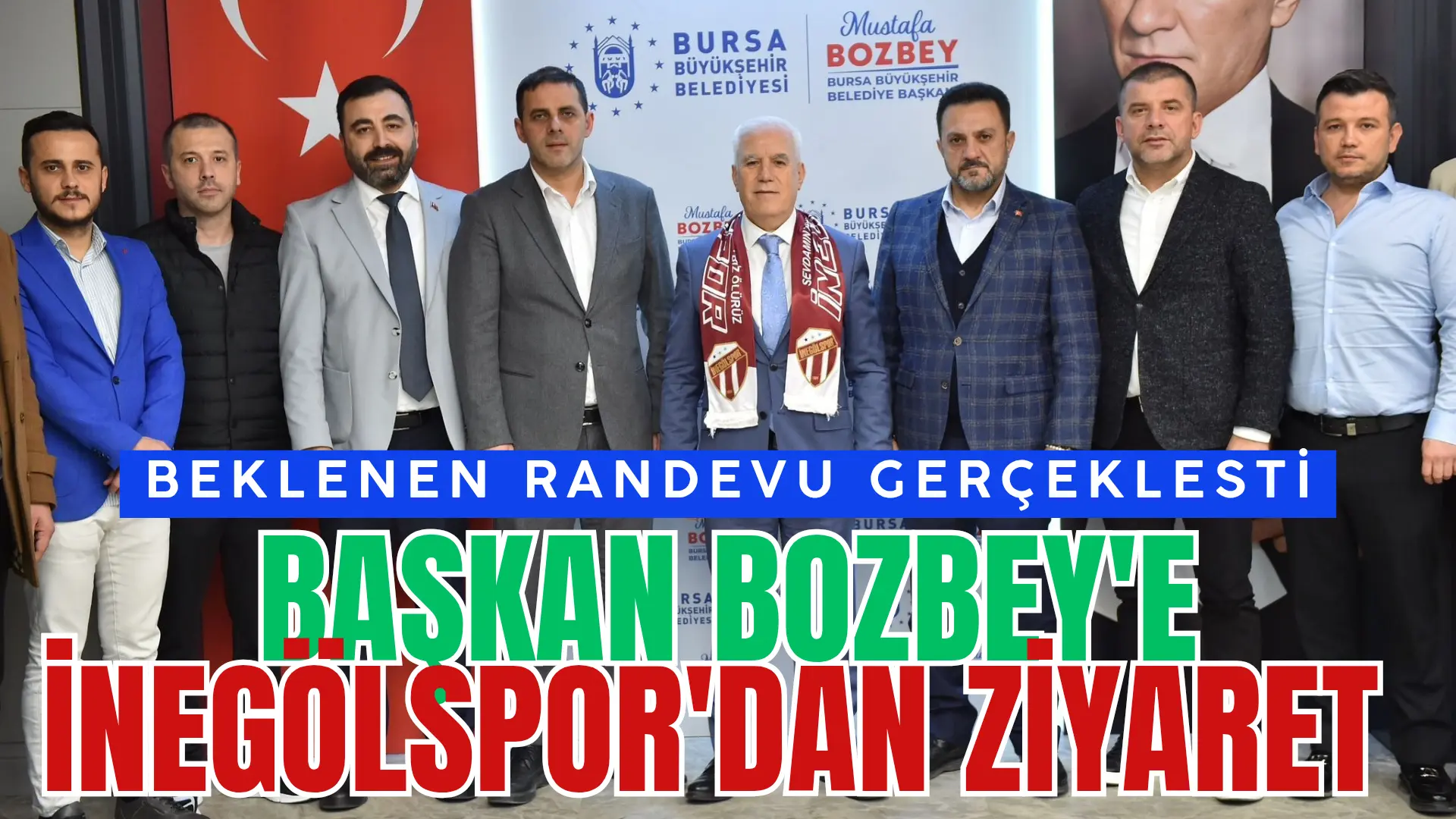 Günlerdir beklenen Bursa Büyük Şehir Belediye Başkanı Mustafa Bozbey ile