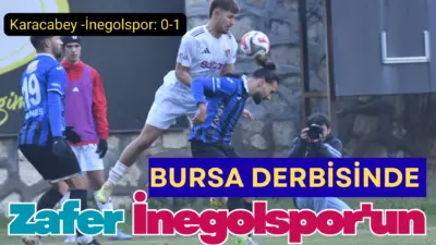 TFF 2. Lig’in 20. haftasında Karacabey Belediyespor evinde İnegölspor’a 1-0
