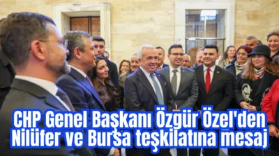 Nilüfer Belediye Başkanı Şadi Özdemir, mart ayında ilçeye kazandıracakları 3