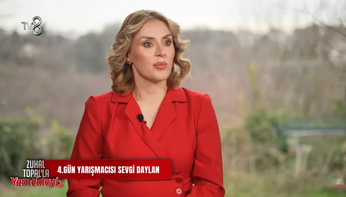 TV8 ekranlarının sevilen yarışma programı Yemekteyiz, son bölümünde yarışmacı Sevgi