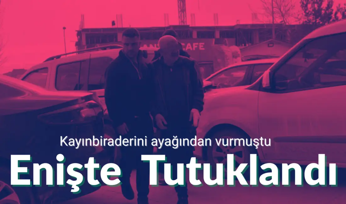 Bursa’nın İnegöl ilçesinde meydana gelen kavgada kayın biraderini bacağından tabancayla