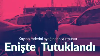 Bursa’nın İnegöl ilçesinde meydana gelen kavgada kayın biraderini bacağından tabancayla