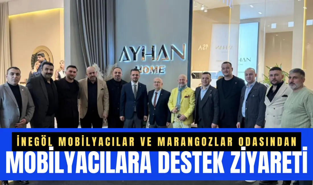 İnegöl Marangozlar ve Mobilyacılar Odası Başkanı Yasin Altuntepe, İstanbul Uluslararası