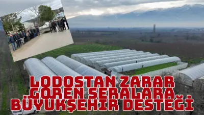 Bursa Büyükşehir Belediyesi, afetlerden olumsuz etkilenen çiftçilere yönelik desteklerini sürdürüyor.