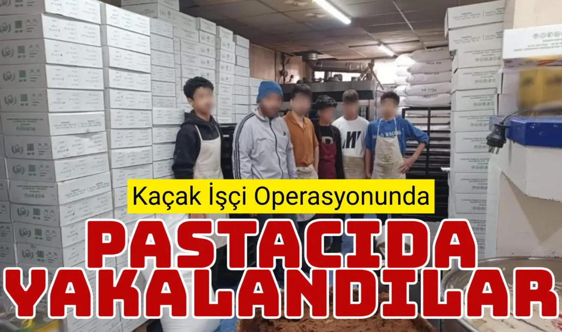 Bursa Emniyet Müdürlüğü ekipleri, Osmangazi ilçesinde faaliyet gösteren bir iş