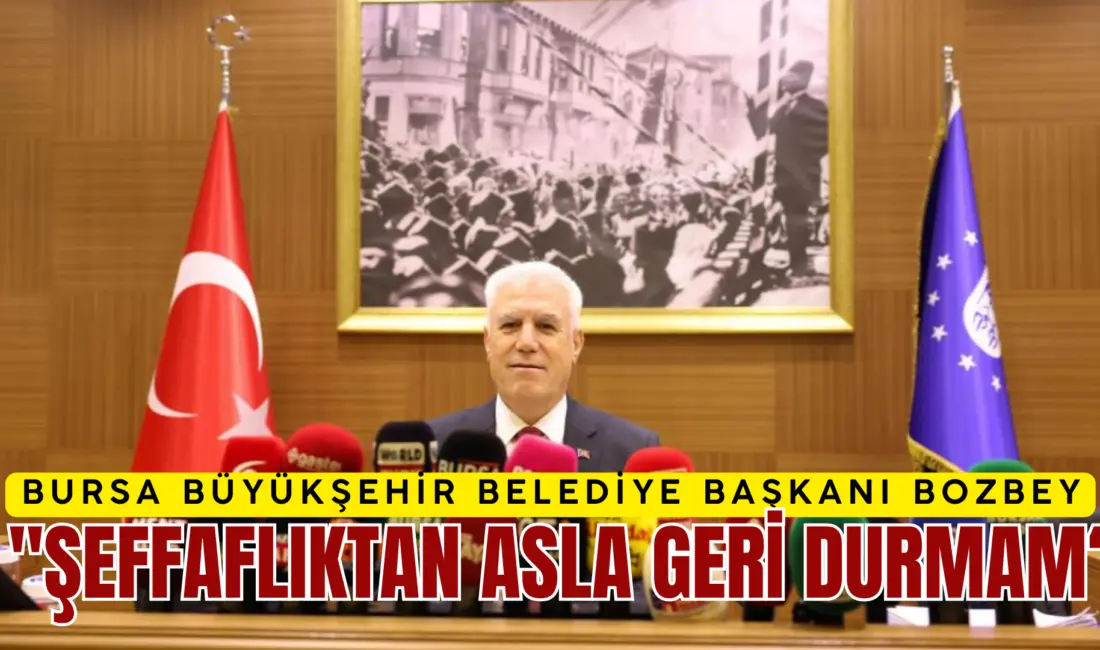 BURSA (İHA) – Bursa Büyükşehir Belediye Meclisi’nin 2026 yılının ilk