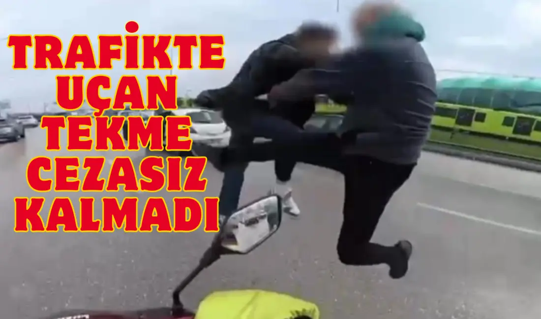 Bursa’da iki sürücü arasında ’yol verme’ tartışması nedeniyle çıkan kavgada