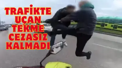 Bursa’da iki sürücü arasında ’yol verme’ tartışması nedeniyle çıkan kavgada