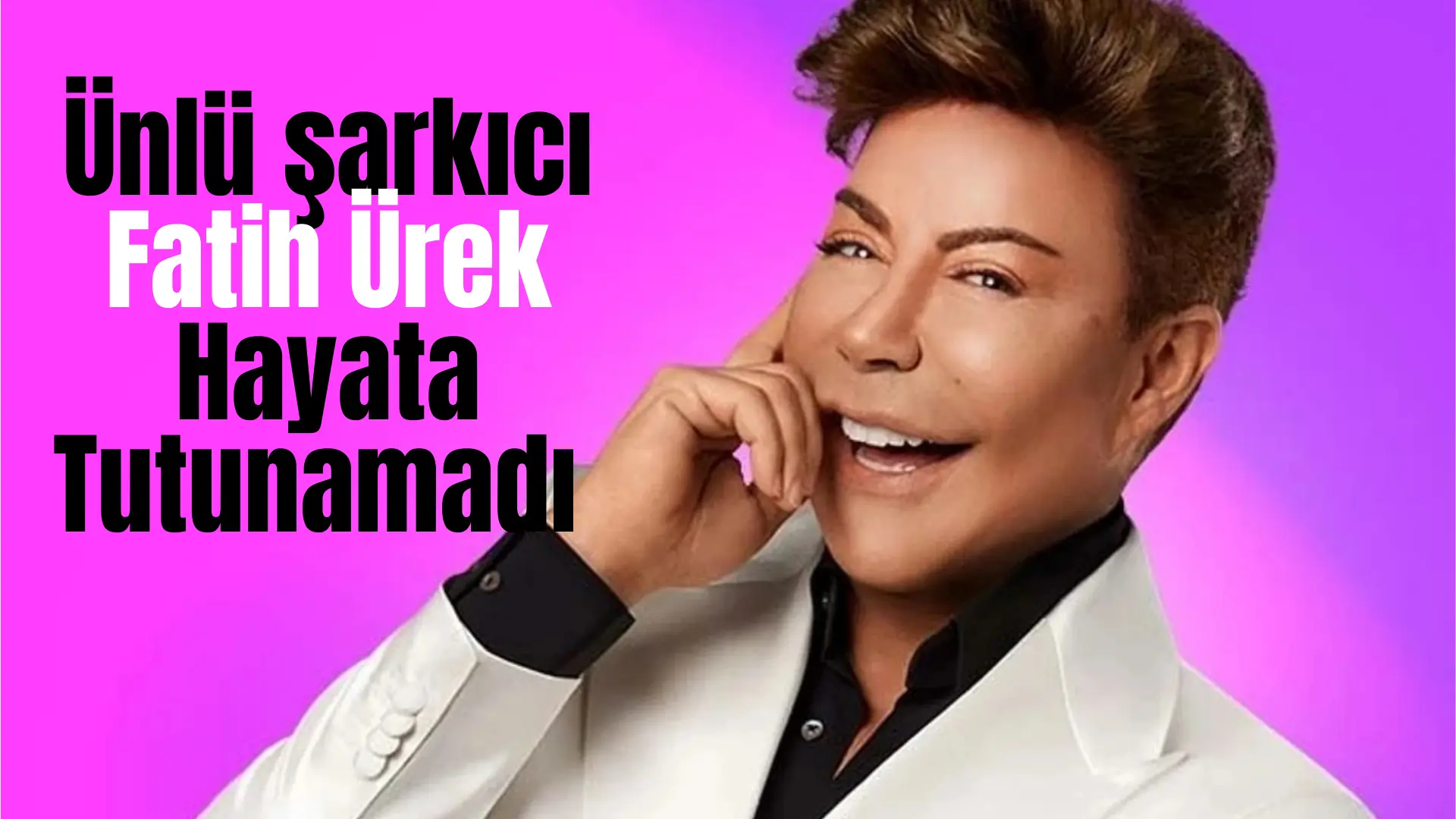 Geçtiğimiz hafta geçirdiği kalp krizi sonrası hastaneye kaldırılan  Fatih Ürek 