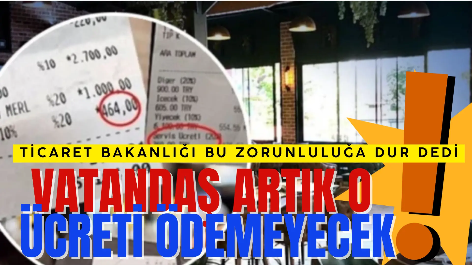 Ticaret Bakanlığı müşterilerden alınan bu ücretler için harekete geçerken müşterilerden