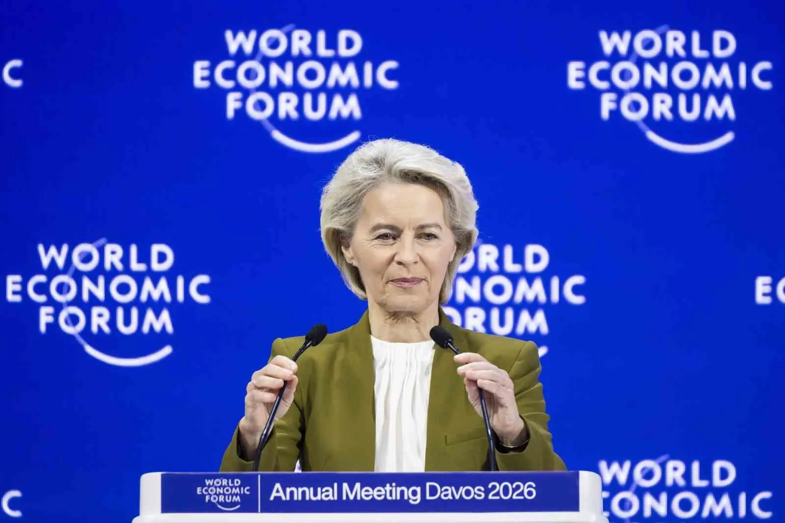 AB Komisyonu Başkanı Ursula von der Leyen, Dünya Ekonomik Forumu