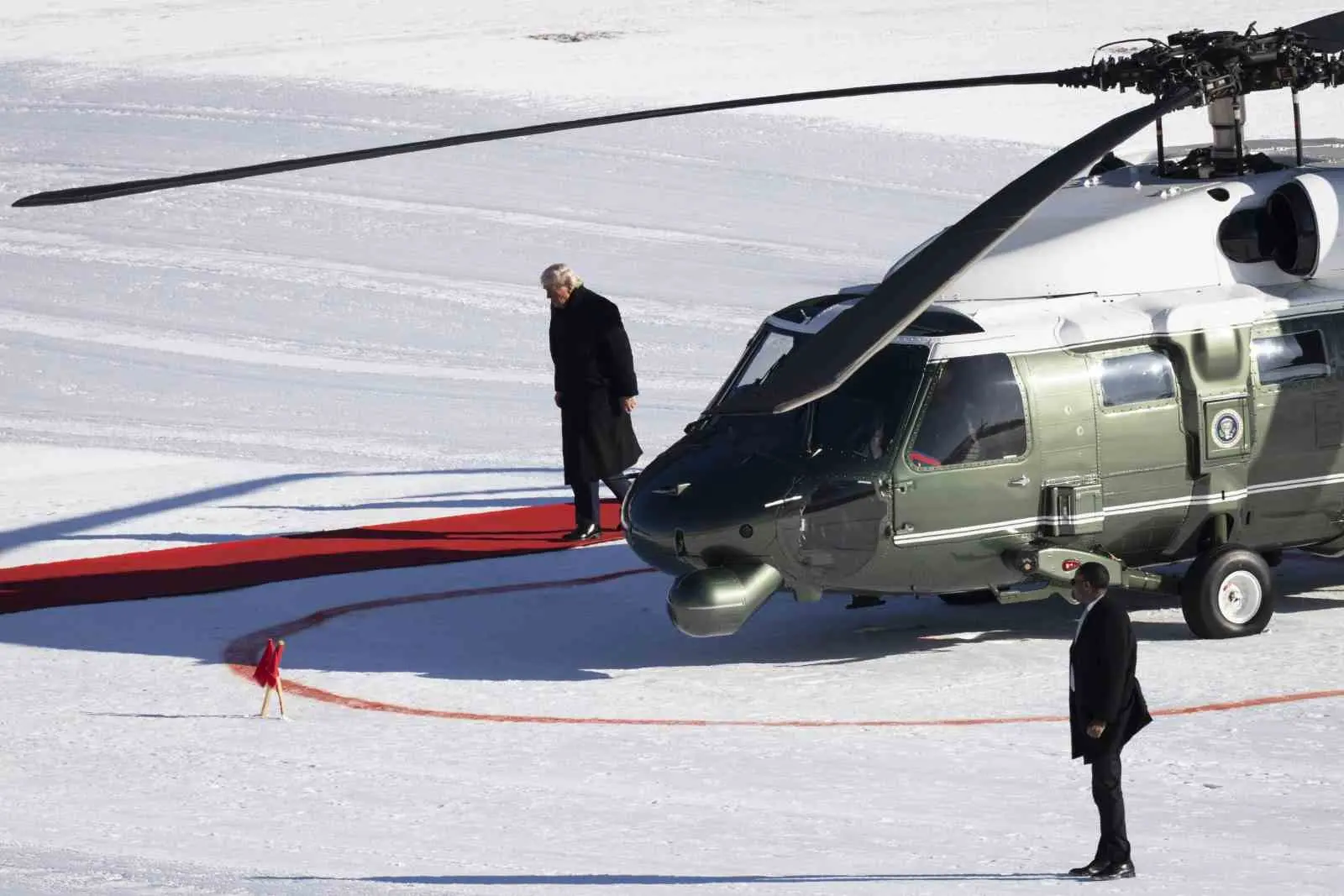 ABD Başkanı Donald Trump, Air Force One uçağında yaşanan arıza