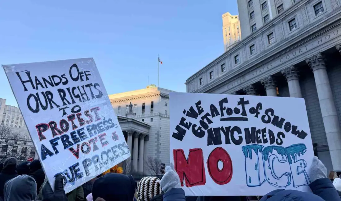 ABD genelinde her eyalette binlerce kişi, ABD Başkanı Donald Trump