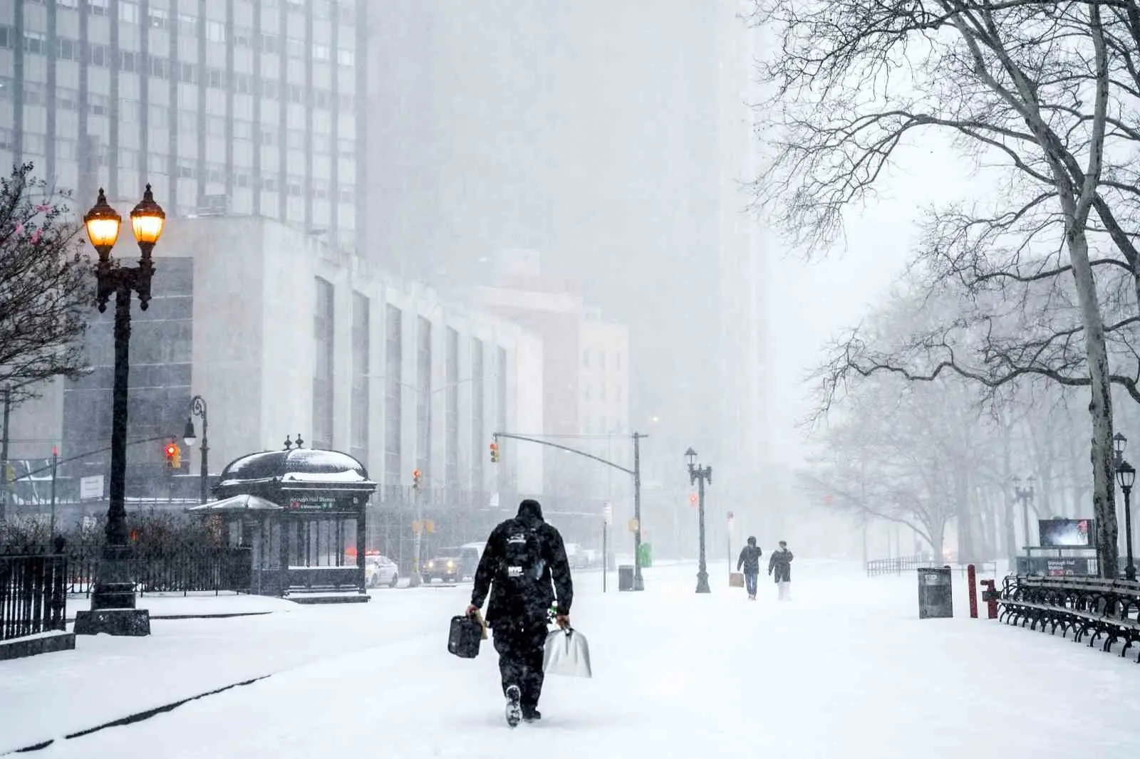 ABD’de etkili olan şiddetli kar fırtınasında Louisiana’da 2, Tennessee’de 3,