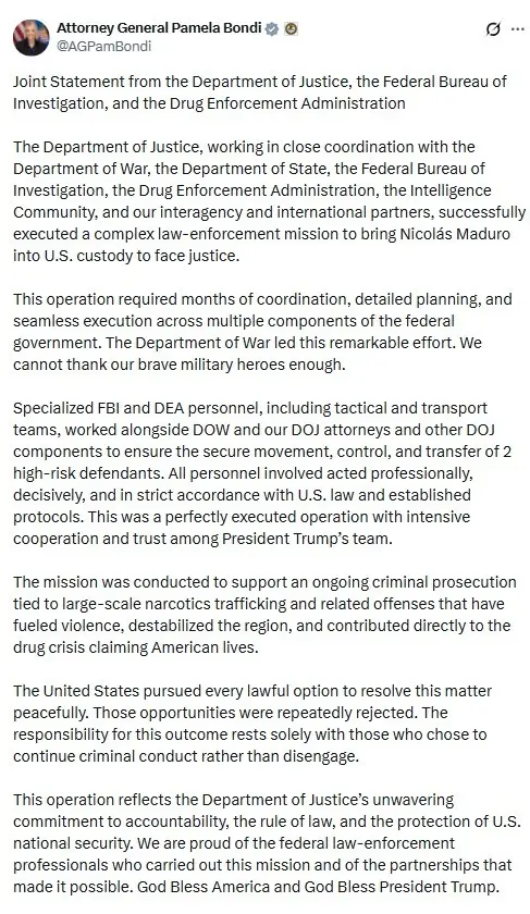 ABD Adalet Bakanlığı (DOJ), Federal Soruşturma Bürosu (FBI) ve Uyuşturucuyla