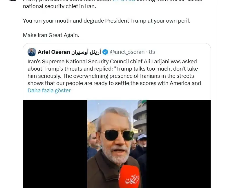 ABD’li Senatör Lindsey Graham, İran’ın dini lideri Ali Hamaney’in ülkesindeki