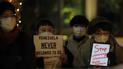 Japonya’nın başkenti Tokyo’da ABD’nin Venezuela’ya saldırı düzenleyerek ülkenin Devlet Başkanı