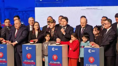 Adalet Bakanı Yılmaz Tunç, bugün Bartın’da gerçekleştirilen 1620 konut için