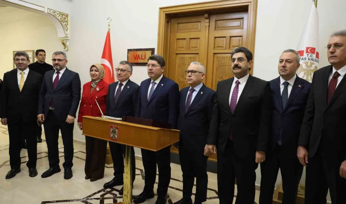 Adalet Bakanı Yılmaz Tunç, Sivas’ta kurumları ziyaret ederek Kongre Müzesi’ni