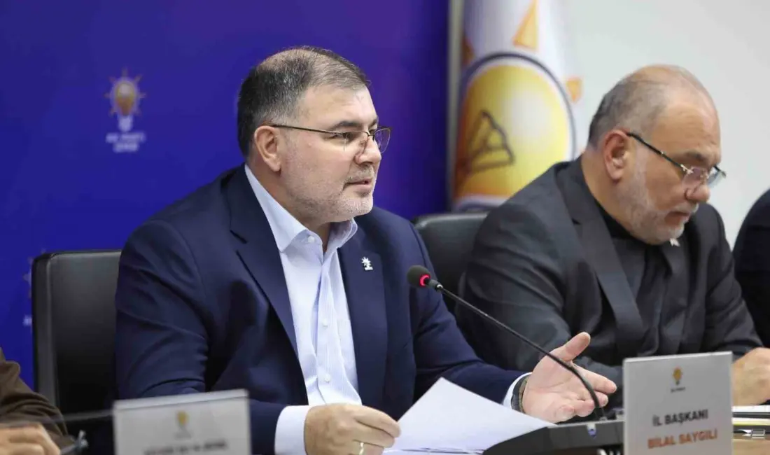 AK Parti İzmir İl Başkanı Bilal Saygılı, üye sayısının 664