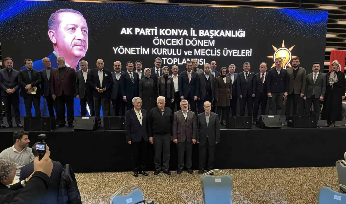 AK Parti Konya Teşkilatları Vefa Buluşması, yoğun katılımla gerçekleştirildi. Selçuklu