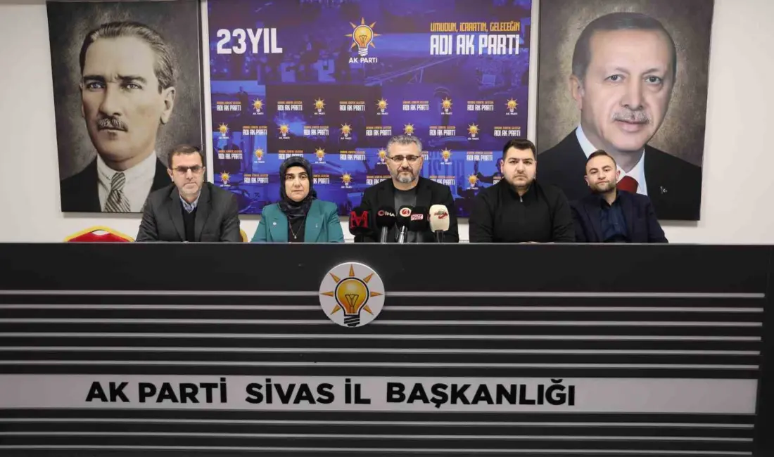 AK Parti Sivas İl Başkanı Yusuf Tanrıverdi, 7 ayda 6