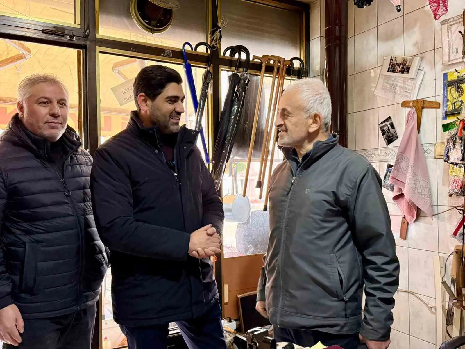 AK Parti Karabük İl Başkanı Ferhat Salt, Beşbinevler Mahallesi Şahin