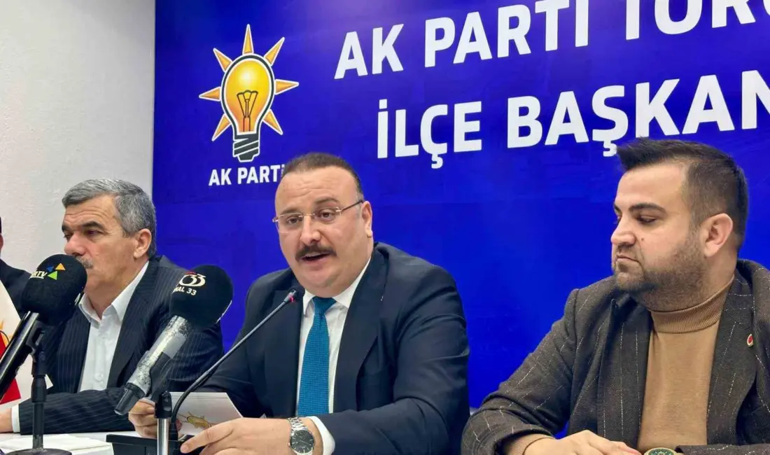 AK Parti Toroslar İlçe Başkanı Ferdi Çokkeser, Toroslar Belediye Meclisi’nin
