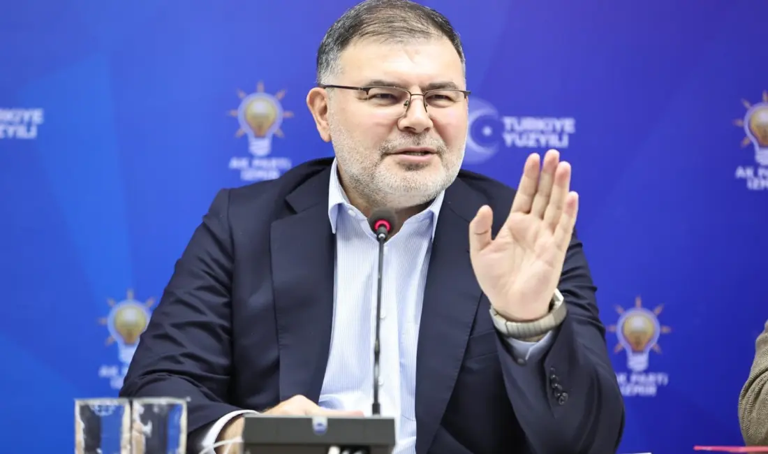 AK Parti İzmir İl Başkanı Bilal Saygılı, Bornova’da depreme dayanıksız