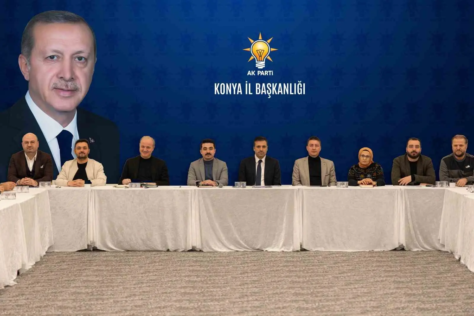 AK Parti Konya İl Başkanı Fatih Özgökçen, teşkilat olarak sahada
