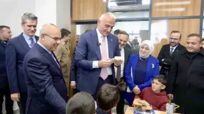 Kültür ve Turizm Bakanı Mehmet Nuri Ersoy, bir dizi ziyaret