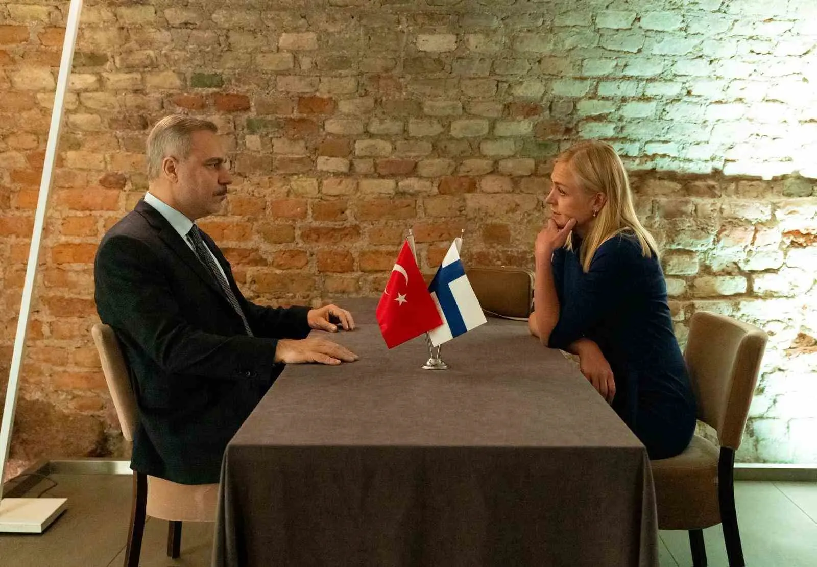 Dışişleri Bakanı Hakan Fidan, Litvanya’nın başkenti Vilnius’ta Finlandiya Dışişleri Bakanı