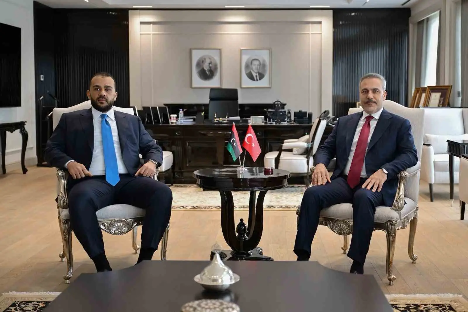 Dışişleri Bakanı Hakan Fidan, Libya Milli Birlik Hükümeti Savunma Bakanvekili