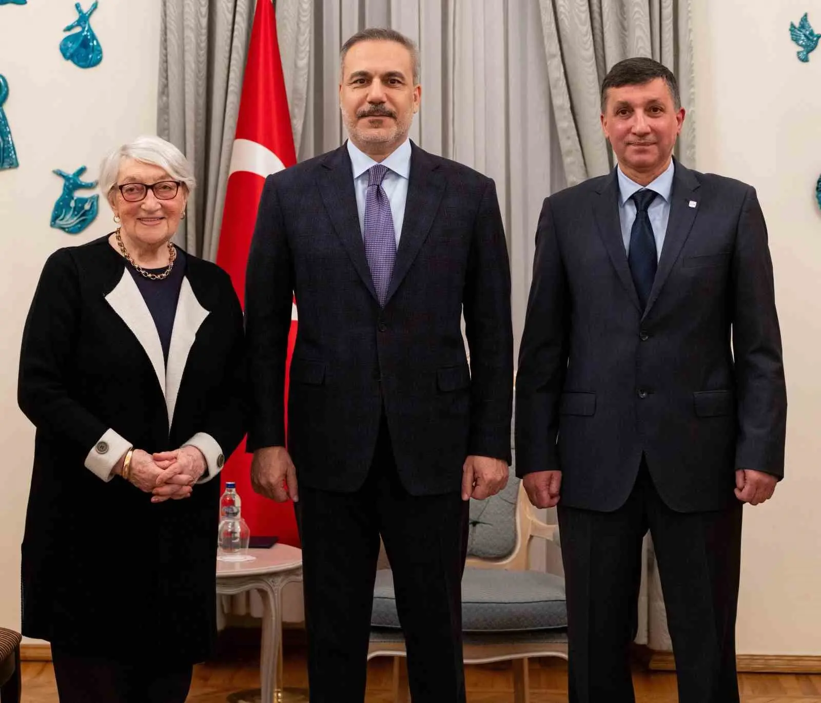 Dışişleri Bakanı Hakan Fidan, resmi ziyaret nedenilye bulunduğu Litvanya’daki temasları