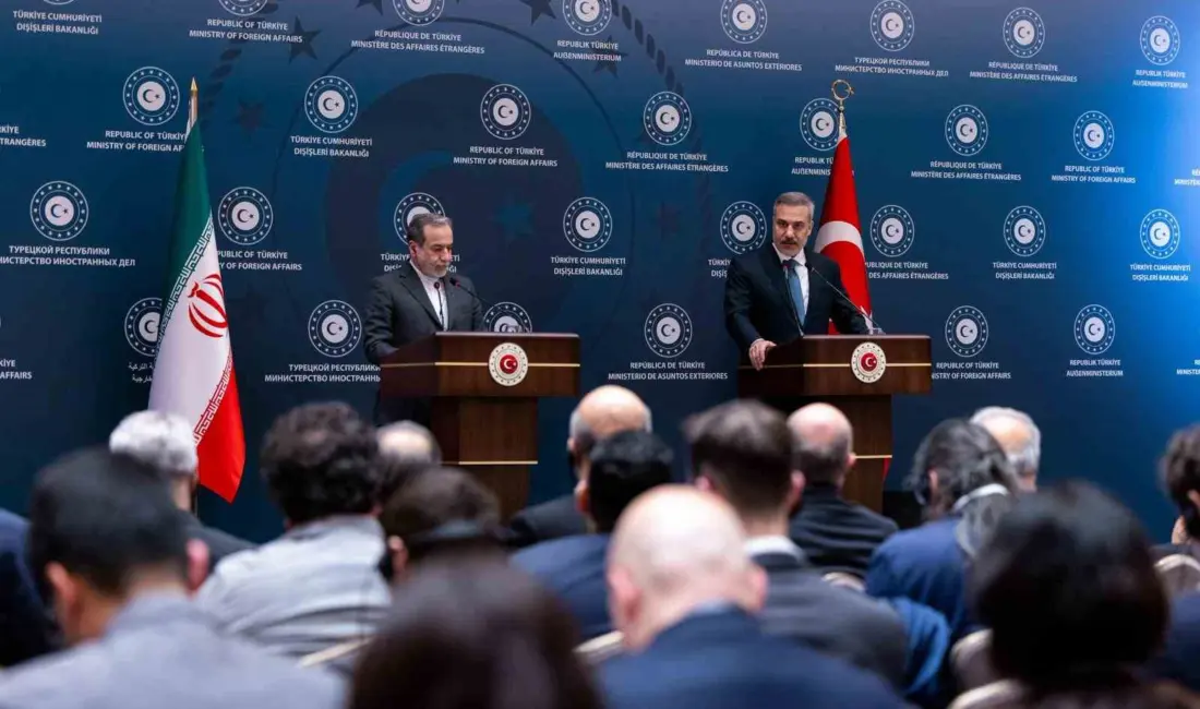 Dışişleri Bakanı Hakan Fidan, İran Dışişleri Bakanı Abbas Arakçi ile