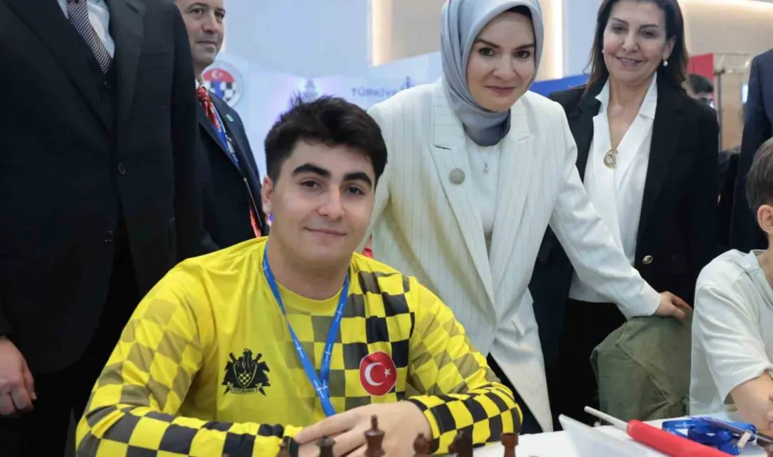 Aile ve Sosyal Hizmetler Bakanı Mahinur Özdemir Göktaş, Türkiye Satranç